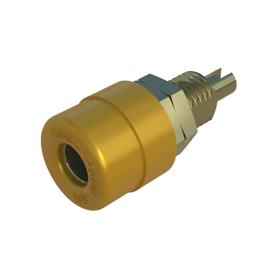 SKS Hirschmann Test & Measurement BIL 20 Au gelb / yellow