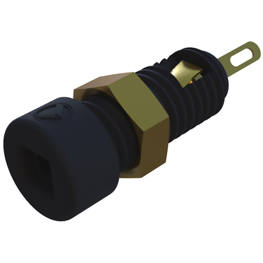 SKS Hirschmann Test & Measurement MBI 1 schwarz / black Au