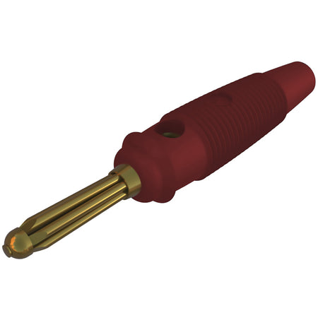 SKS Hirschmann Test & Measurement BUELA 30 K Au rot / red