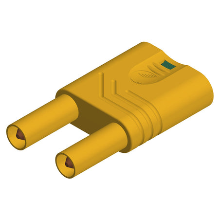 SKS Hirschmann Test & Measurement KST S WS gelb/gruen / yellow/green