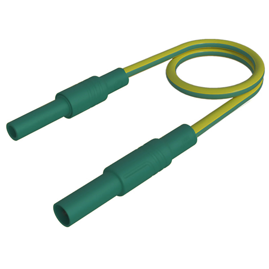 SKS Hirschmann Test & Measurement MAL S GG-B 50/2,5 gelb/grun / yellow/green