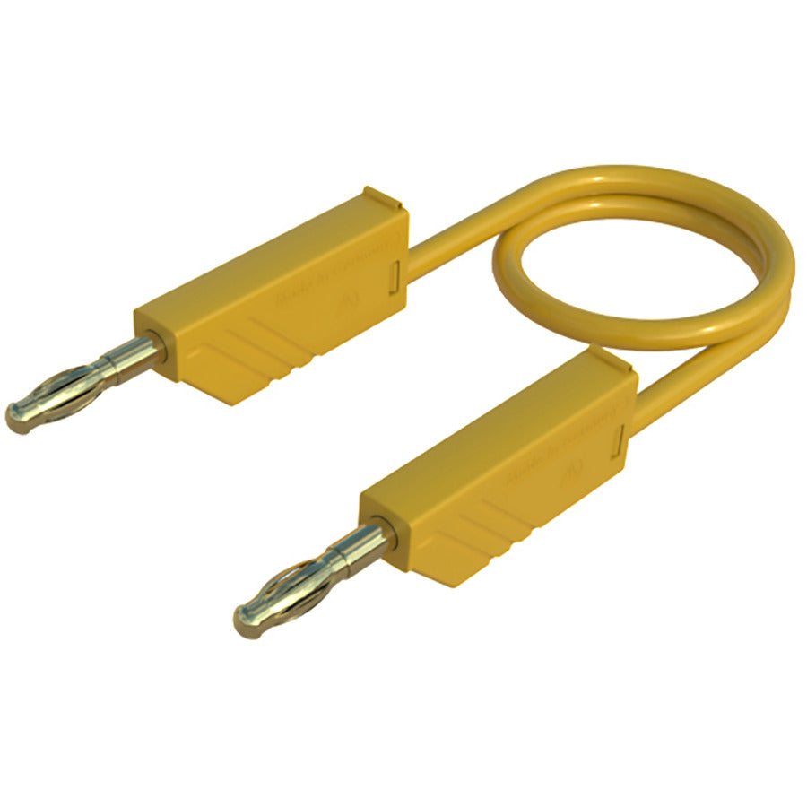 SKS Hirschmann Test & Measurement MLN 100/2,5 gelb / yellow Au