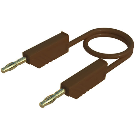 SKS Hirschmann Test & Measurement MLN 100/2,5 braun / brown Au