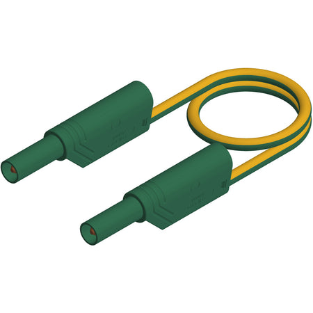 SKS Hirschmann Test & Measurement MLS WS 200/2,5 gelb/gruen, yellow/green