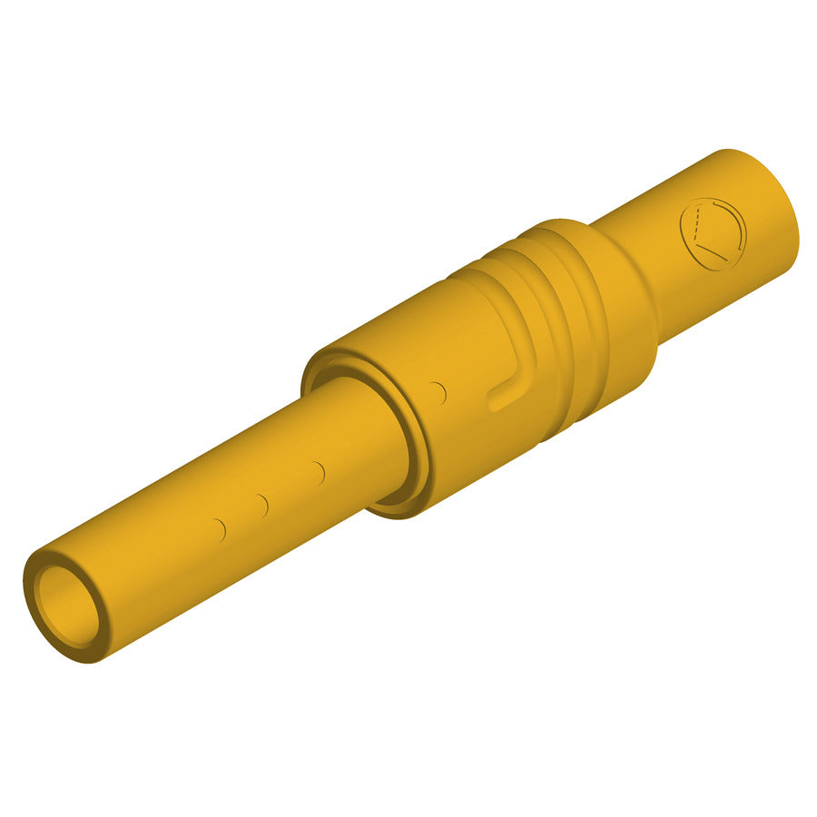 SKS Hirschmann Test & Measurement KUN S gelb / yellow