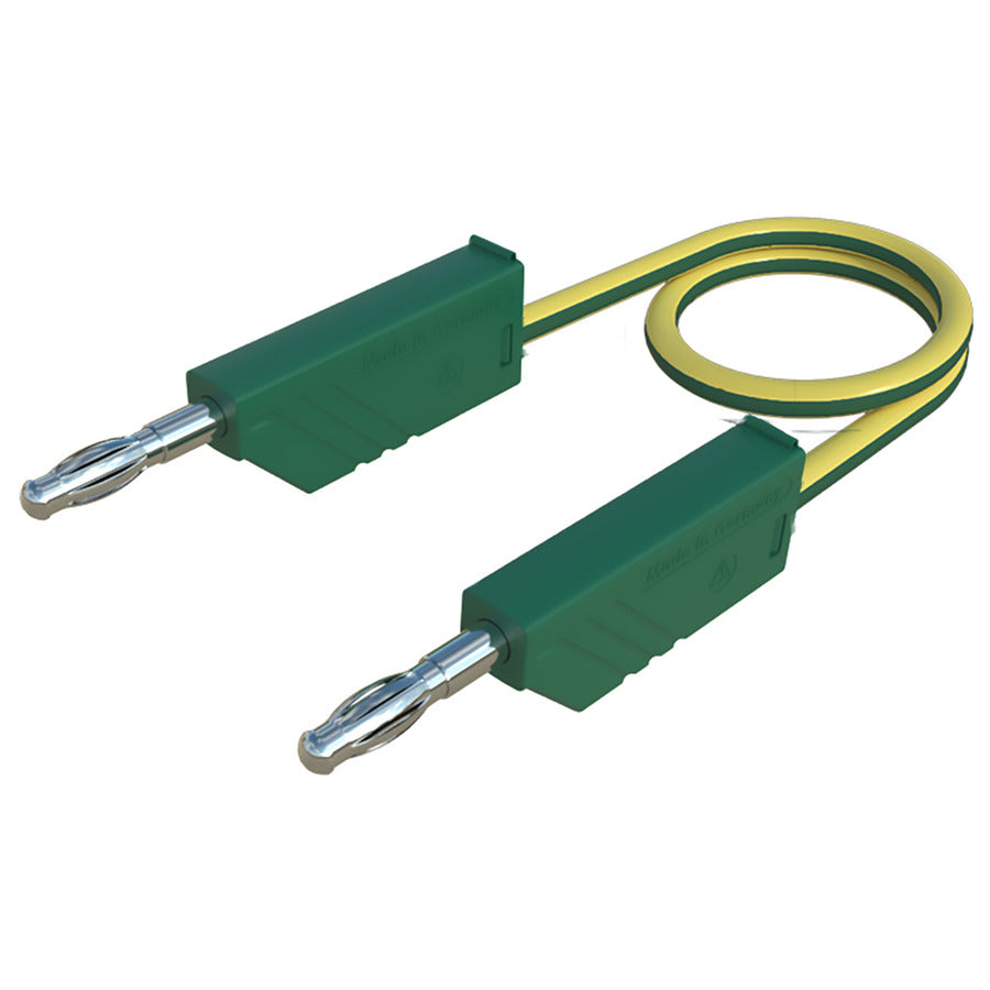 SKS Hirschmann Test & Measurement MLN 150/2,5 gelb/gruen, yellow/green