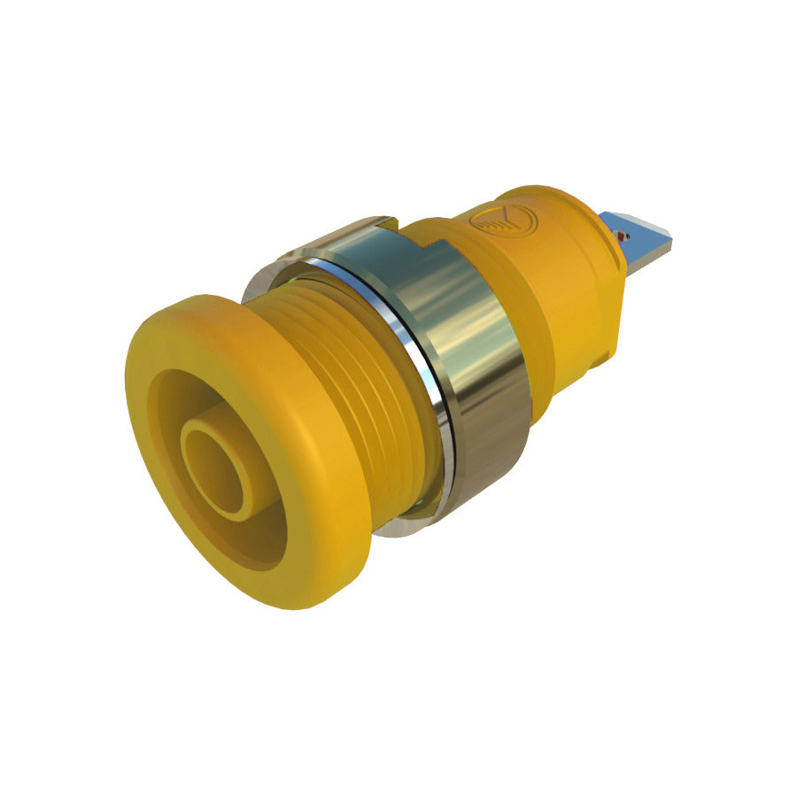 SKS Hirschmann Test & Measurement SEB 2610 F4,8 gelb / yellow