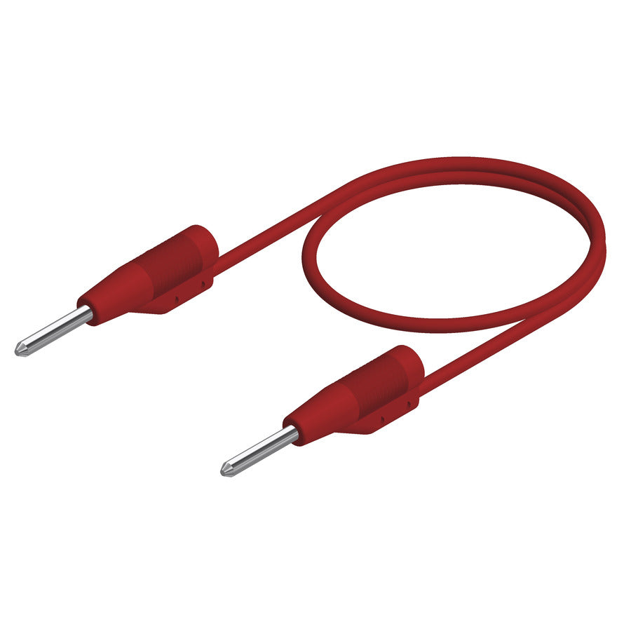 SKS Hirschmann Test & Measurement MVL 2/25 rot / red