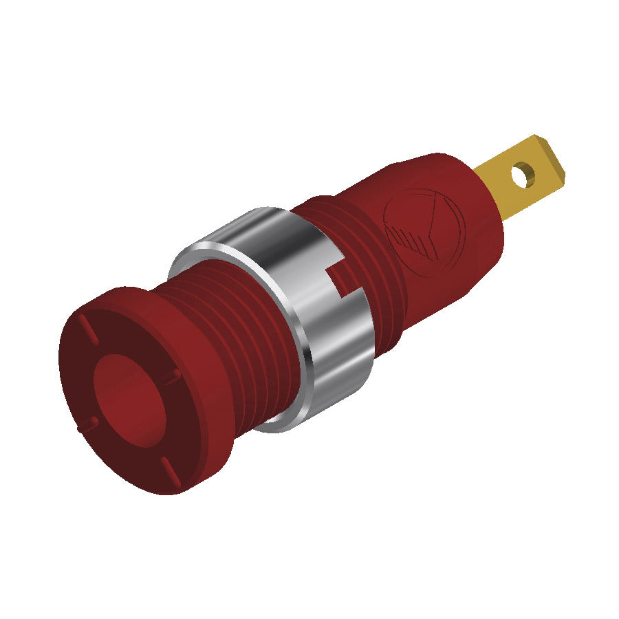 SKS Hirschmann Test & Measurement MSEB 2610 F 2,8 Au rot / red