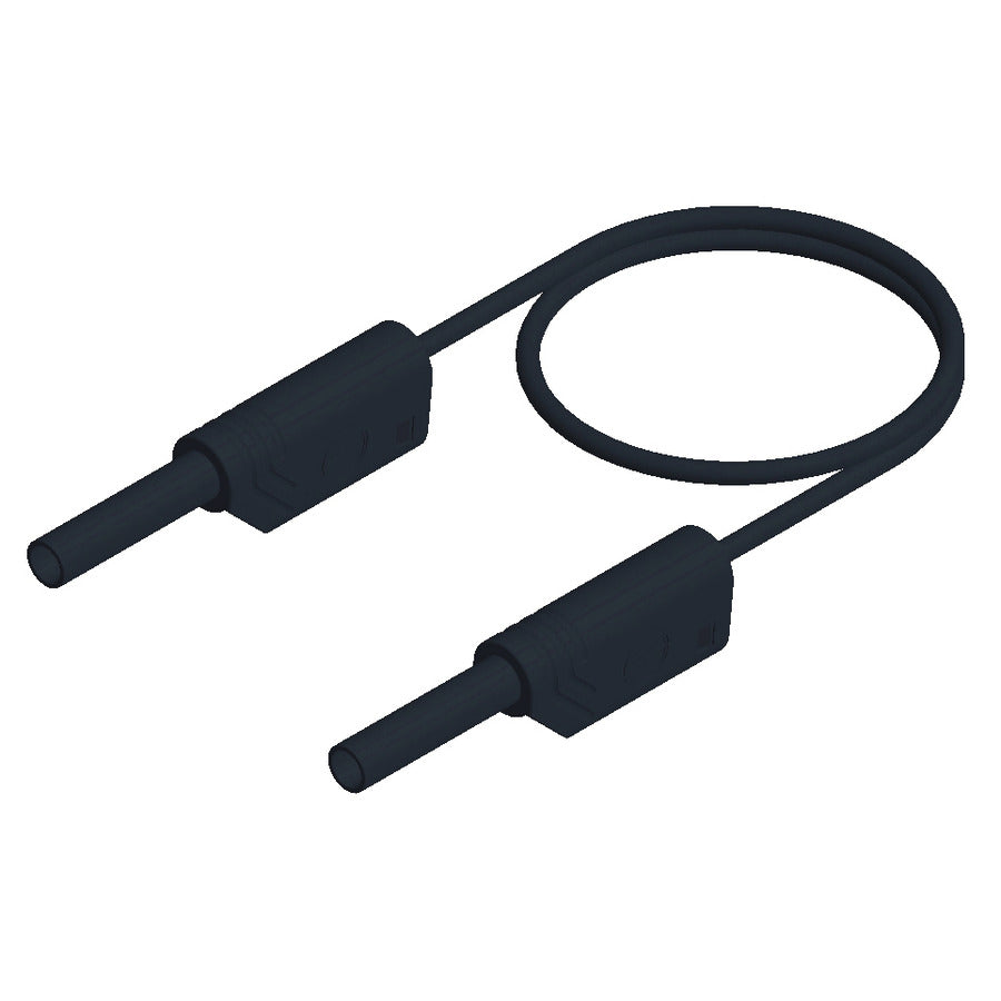 SKS Hirschmann Test & Measurement MVL S WS 50/1 Au schwarz / black