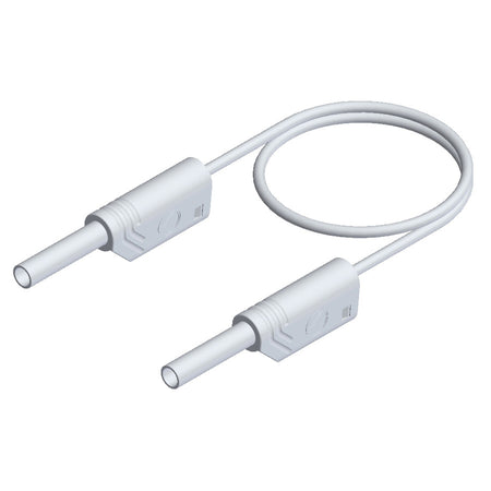 SKS Hirschmann Test & Measurement MVL S WS 50/1 Au weiss / white