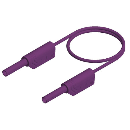 SKS Hirschmann Test & Measurement MVL S WS 100/1 Au violett / violet