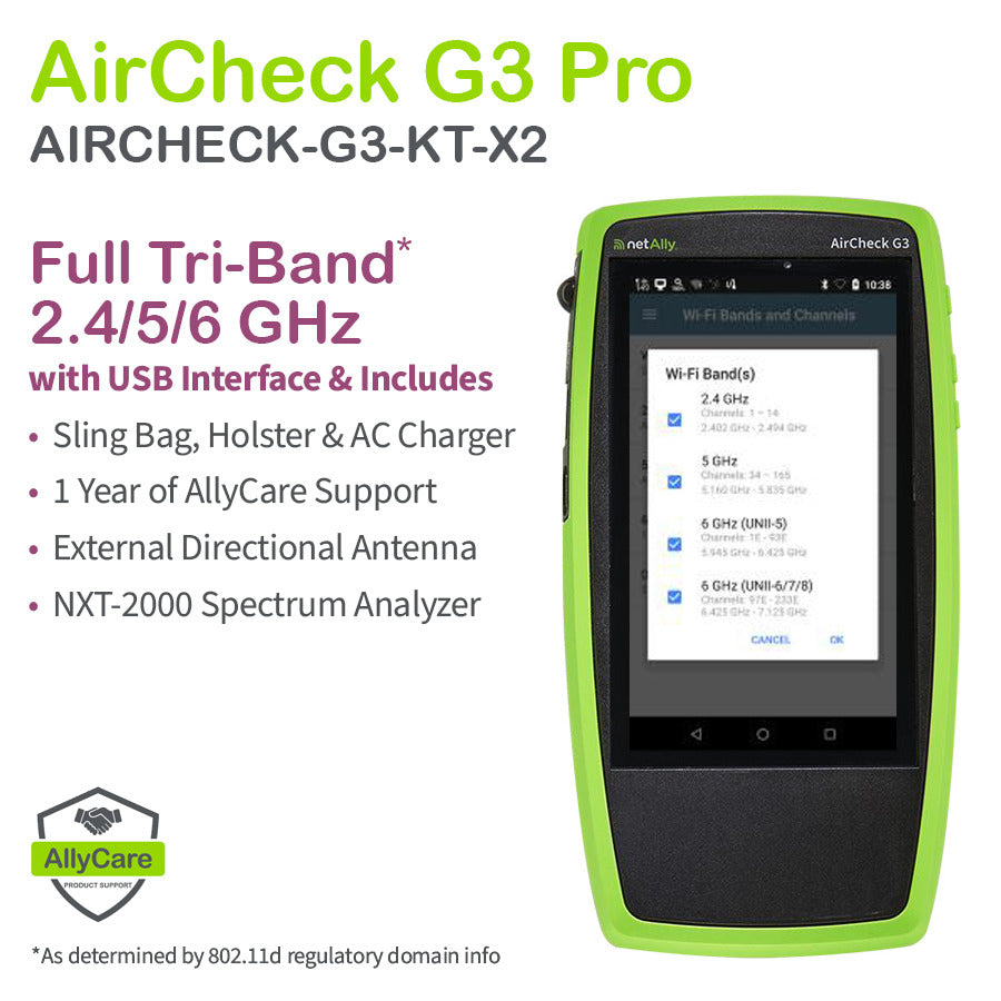NetAlly AIRCHECK-G3-KT-X2