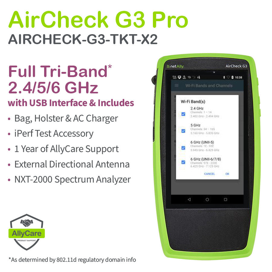 NetAlly AIRCHECK-G3-TKT-X2