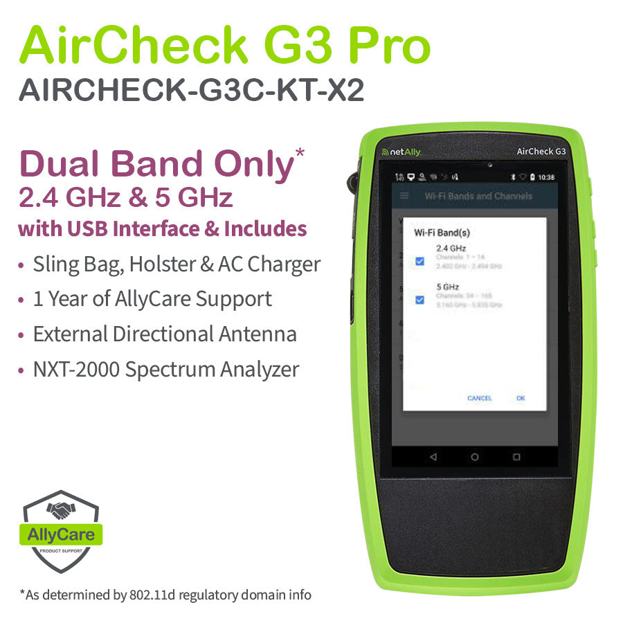NetAlly AIRCHECK-G3C-KT-X2