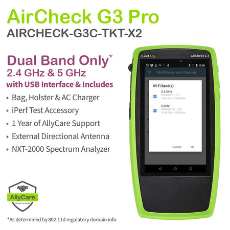 NetAlly AIRCHECK-G3C-TKT-X2