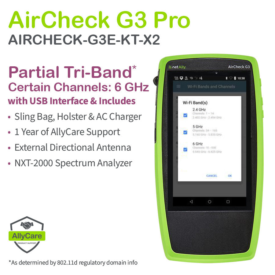 NetAlly AIRCHECK-G3E-KT-X2