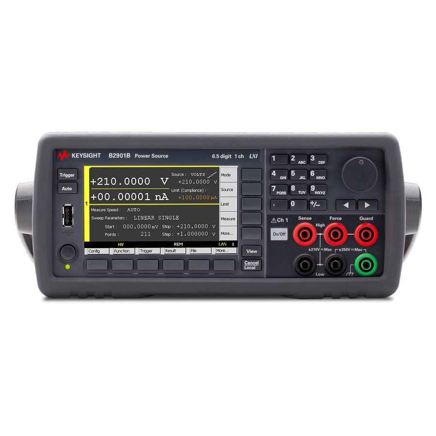 Keysight B2901B Präzisions-Source/Measure Unit (einkanalig, 210V, 3A)