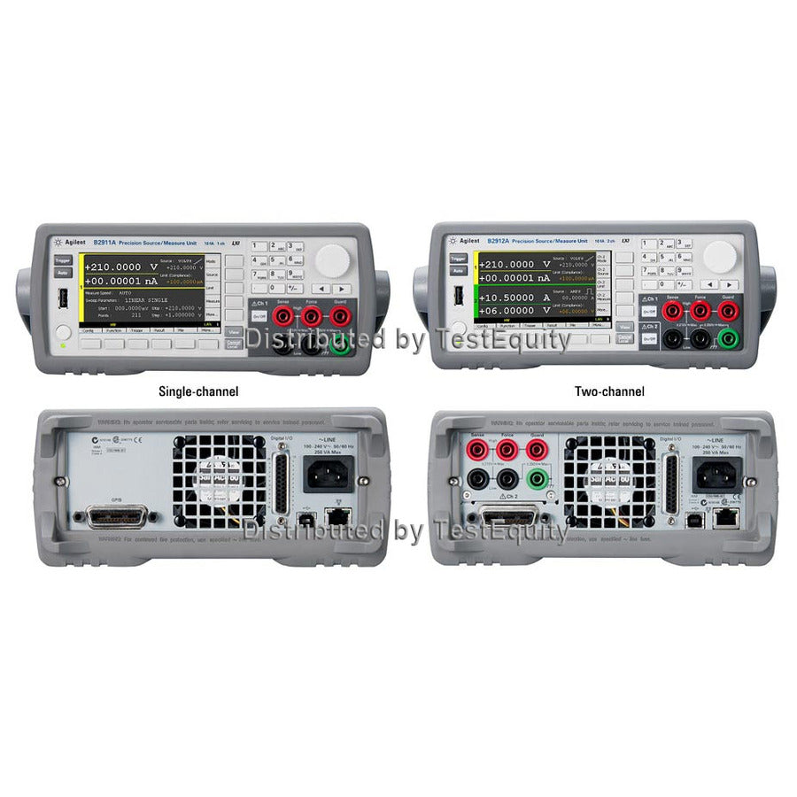 Keysight B2912A Präzisions-Source/Measure Unit (Zweikanal, 210V, 3A)