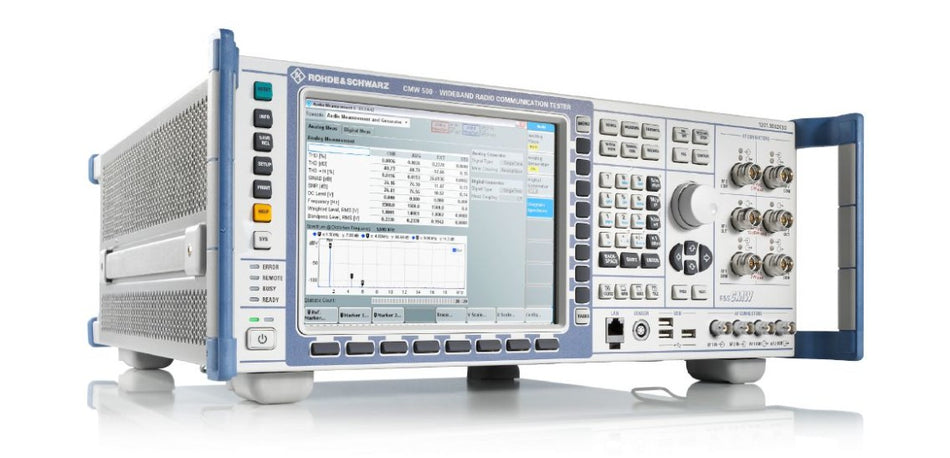 Rohde & Schwarz CMW500 Wideband Radio Communication Tester (Produktion LTE/5G Standard)