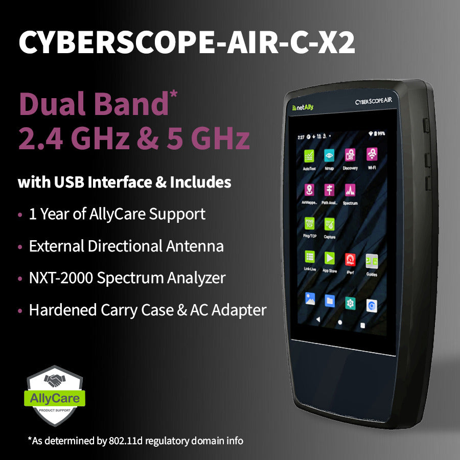 NetAlly CYBERSCOPE-AIR-C-X2