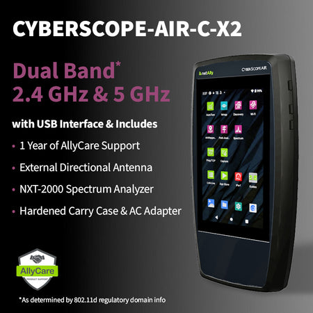 NetAlly CYBERSCOPE-AIR-C-X2