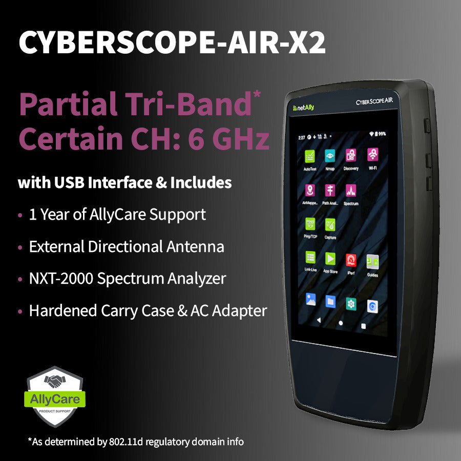 NetAlly CYBERSCOPE-AIR-E-X2