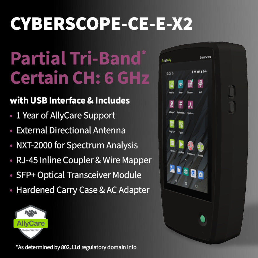 NetAlly CYBERSCOPE-CE-E-X2