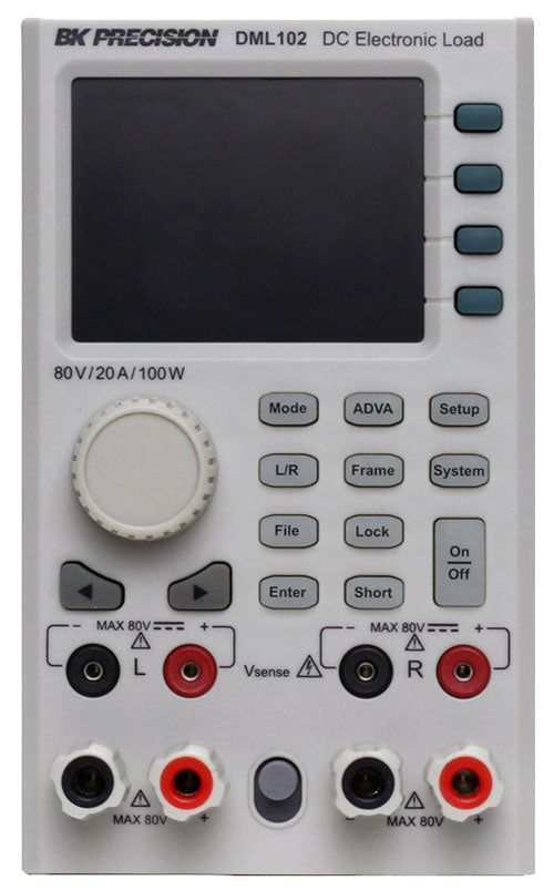 B&K Precision DML102 Dual-Channel DC Load Module 80 V / 20 A / 200 W
