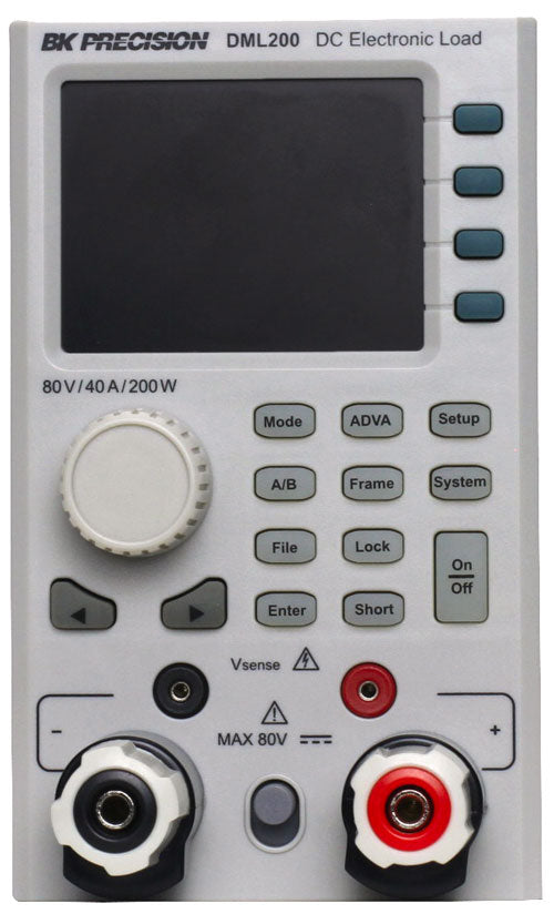 B&K Precision DML200 Single-Channel DC Load Module 80 V / 40 A / 200 W
