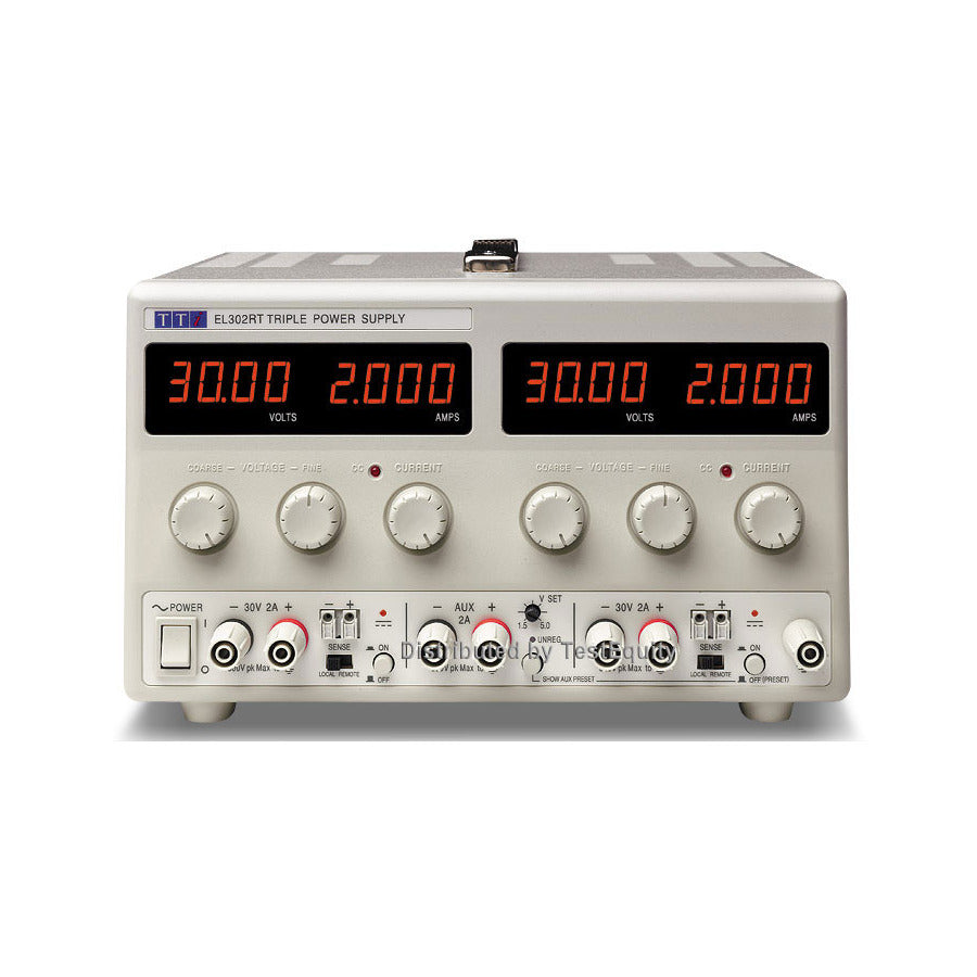 Aim-TTi EL302RT DC-Linear-Netzteil, Dreifachausgang, 2x 30V/2A, 1.5-5V/2A, 130W, EL-R Serie