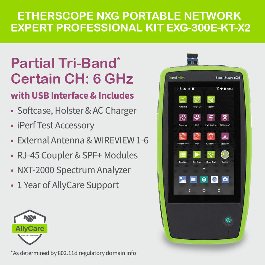 NetAlly EXG-300E-KT-X2