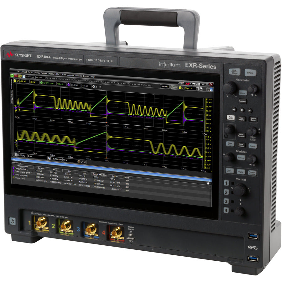 Keysight EXR104A Infiniium EXR Echtzeit-Oszilloskop (1 GHz, 4 Kanäle, 10-Bit-ADC)