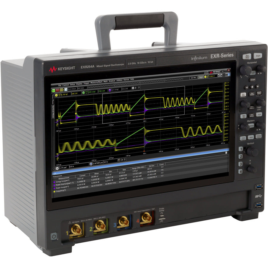Keysight EXR254A Infiniium EXR Echtzeit-Oszilloskop (2,5 GHz, 4 Kanäle, 16 GSa/s)