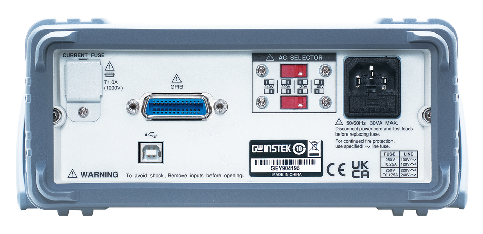 GW Instek GDM-9042GP Multimeter, Dualmessung, GPIB, TRMS, 50000 Counts, GDM-904x Serie
