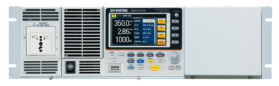 GW Instek GRA-439-E Rackmount-Kit, EIA-Standard, 19 Zoll, 4 HE Größe, für ASR-2000 Serie Netzteile