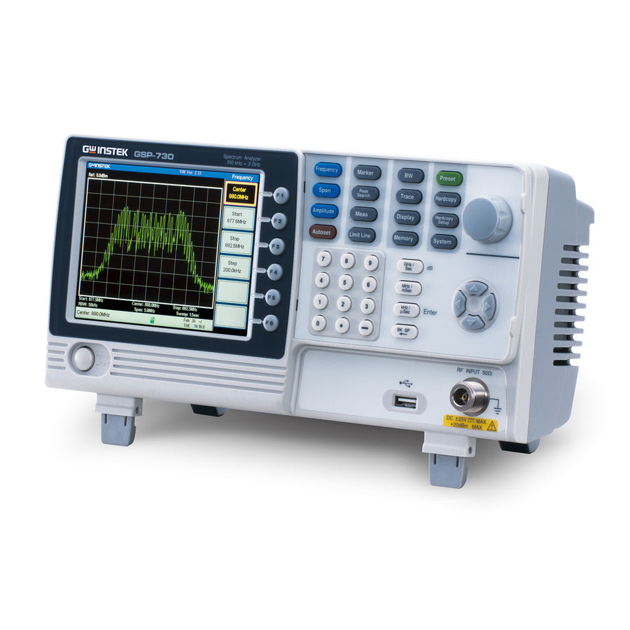 Gw Instek Rps GW Instek GSP-730 | GW Instek Spectrum Analyzers - TestEquity GmbH