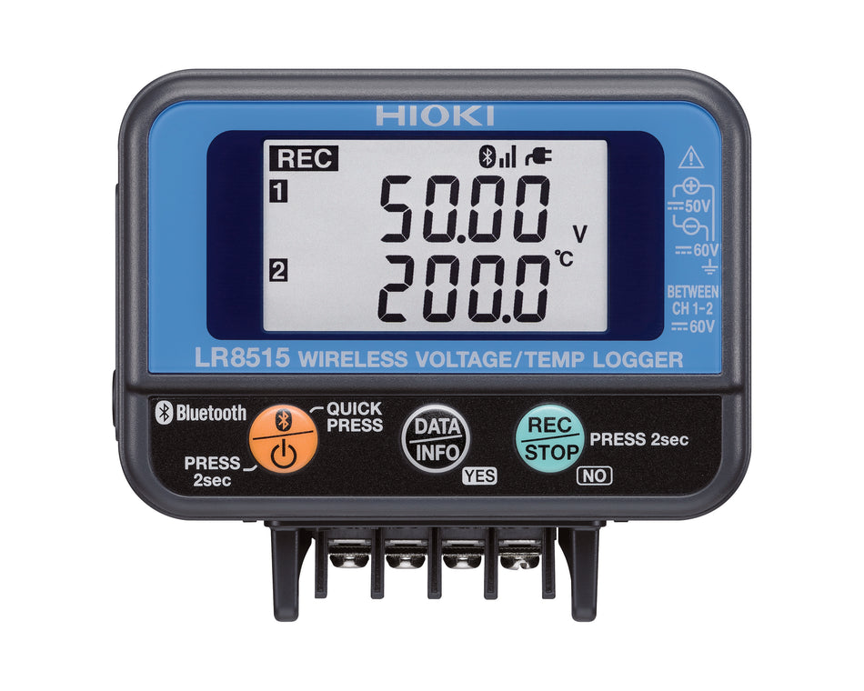 Hioki LR8515 FUNK-SPANNUNGS-/TEMPERATUR-DATENLOGGER
