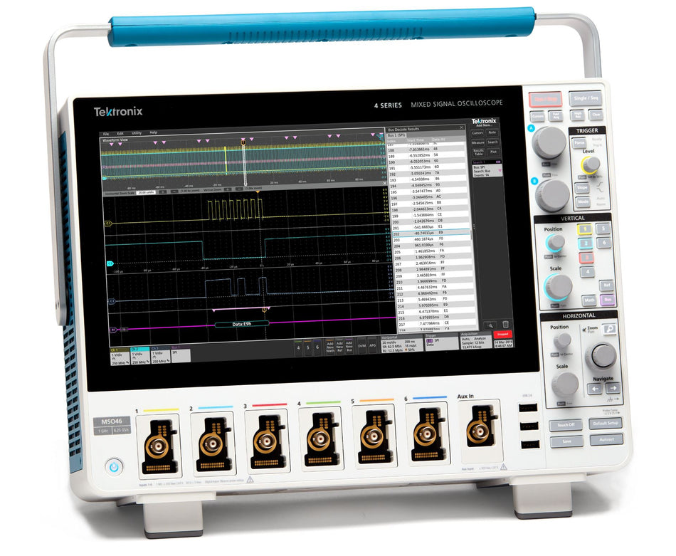 Tektronix MSO44 4-BW-500 4 Series Mixed Signal Oscilloscope (500 MHz, 4-Ch)