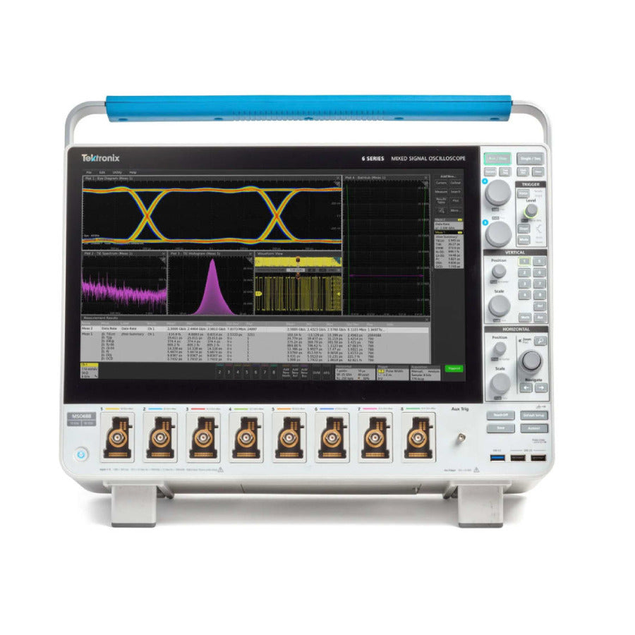 Tektronix MSO68B 6-BW-2500 6 Series B Mixed Signal Oscilloscope (10 GHz, 8-Ch)