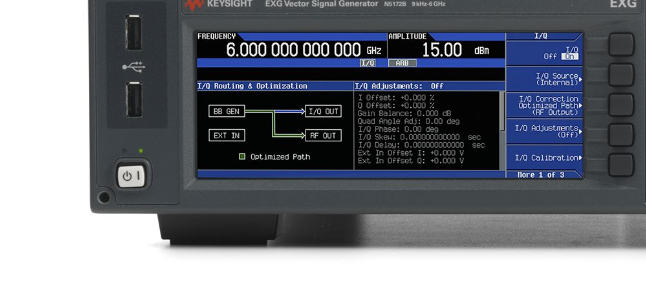 Keysight N5172B 012 099 431 506 653 660 1EA UNT UNV UNZ N5180320B-R-Y5B-001-A N5180320B-R-Y6B-001-L EXG X-Series HF-Vektorsignalgenerator (9 kHz bis 6 GHz)