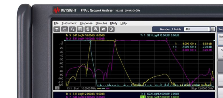 Keysight N5232B 416 Win10 PNA-L Netzwerkanalysator (900 Hz bis 20 GHz)