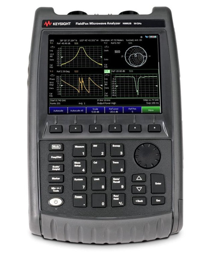 Keysight N9952B 010 030 208 209 210 211 212 215 233 235 236 238 302 307 308 309 310 312 330 350 351 352 353 355 356 358 360 361 370 371 377 378 390 391 B10 FieldFox-B Handheld-Mikrowellenanalysator (50 GHz)