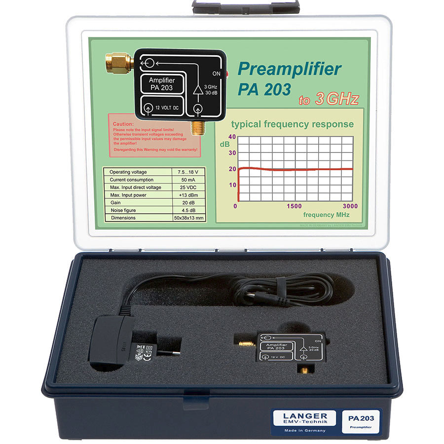 Langer EMV-Technik PA 203 SMA set