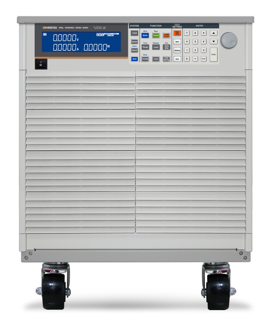 GW Instek PEL-5008C-600-560 DC Elektronische Last, Einzelner Eingang: 600V, 560A, 8kW, PEL-5000C Serie