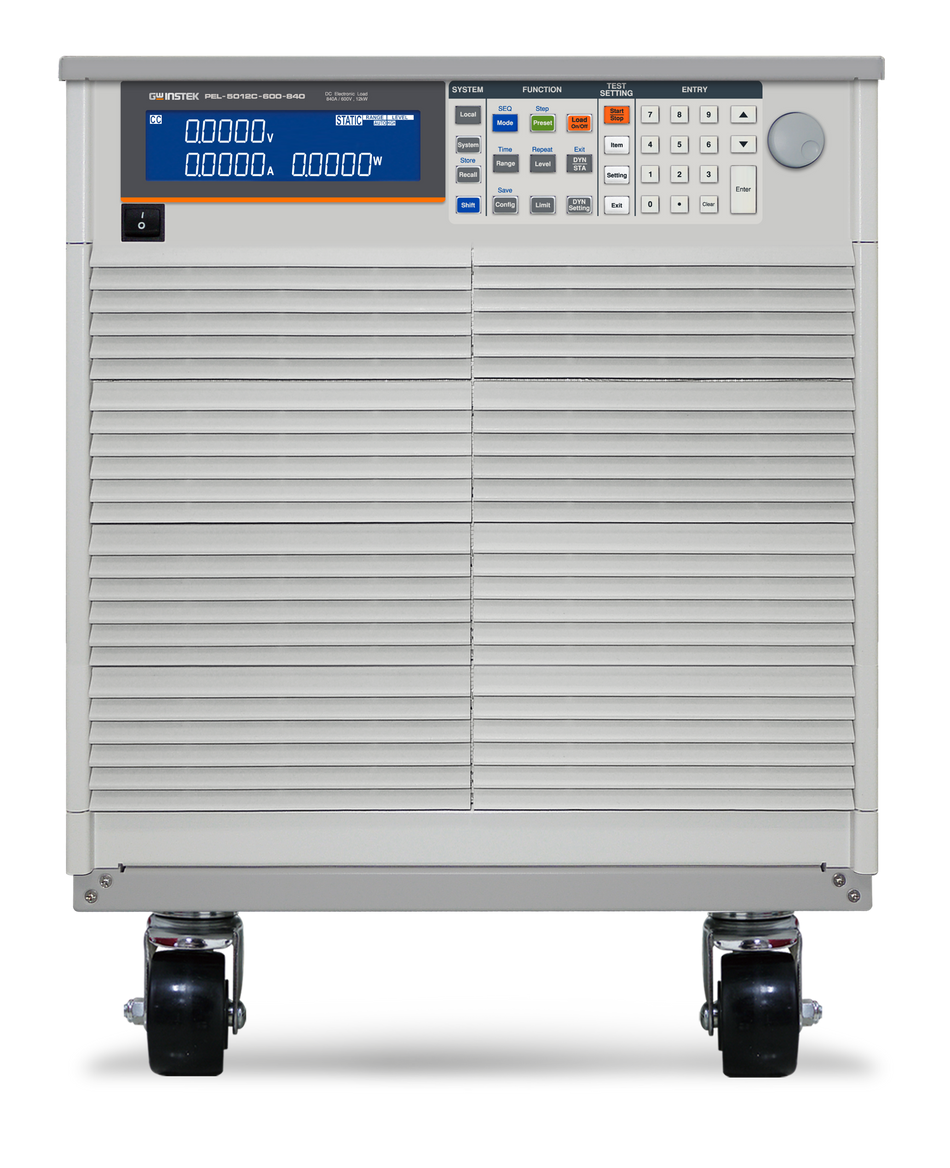 GW Instek PEL-5012C-600-840 DC-Elektronische Last, Einzelner Eingang: 600V, 840A, 12kW, PEL-5000C Serie