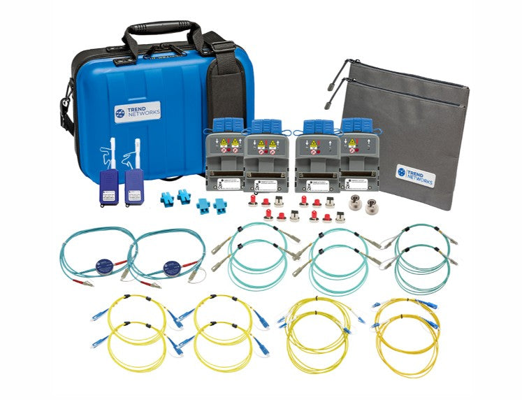 Trend Networks R164010 FiberTEK IV-MM LED- und SM-Laserkabeltester-Kit