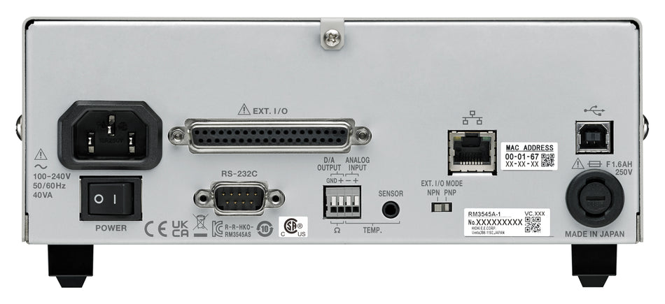 Hioki RM3545A-1 WIDERSTANDSMESSGERÄT