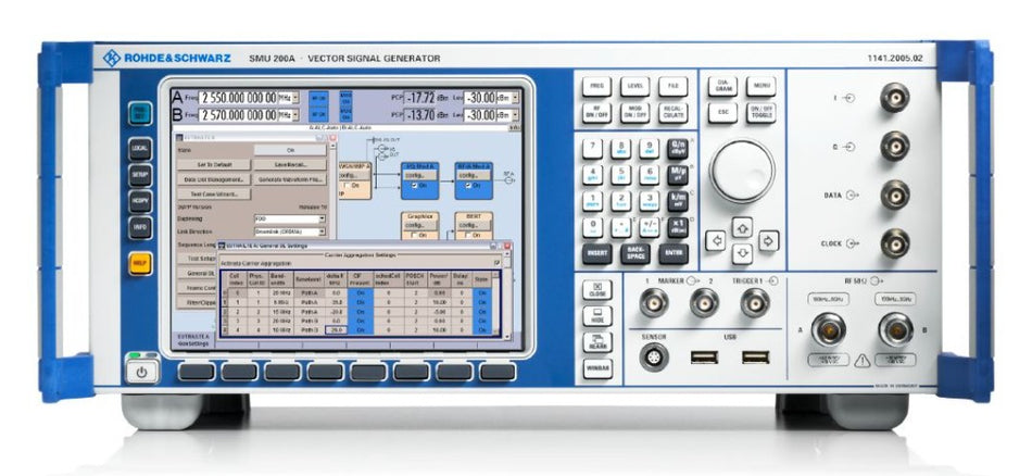 Rohde & Schwarz SMU200A B10 B10 B103 B13 B13 B17 B18 B203 B31 B36 Vektorsignalgenerator