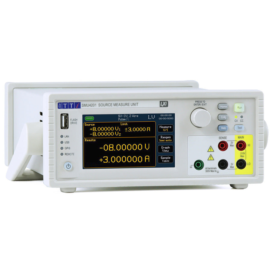 Aim-TTi SMU4201 Source Meter, SMU-Instrument, 200V, 3A, 25W, SMU4000 Serie